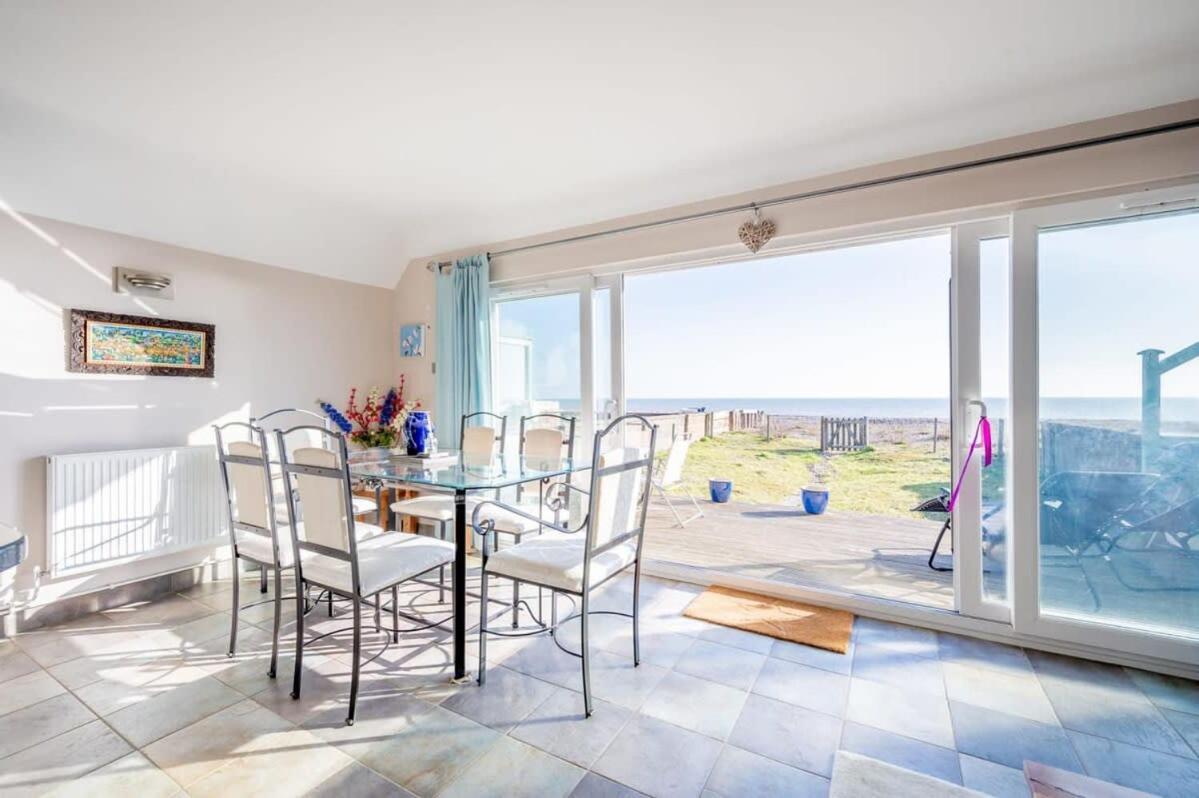 Family Haven By The Waves Direct Beach Access Villa Pevensey Exterior foto